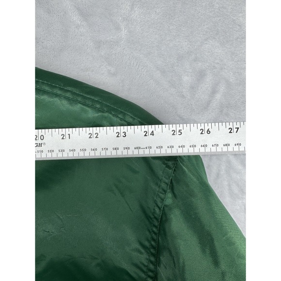 Starter Buffalo Bisons Vintage Satin Bomber Green Jacket Coat Men's Size 2XL EUC - Picture 8 of 9